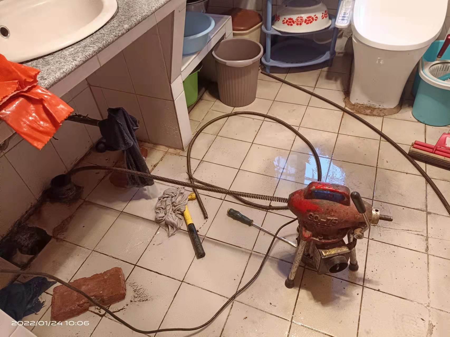 高唐疏通厨房下水道，地漏疏通